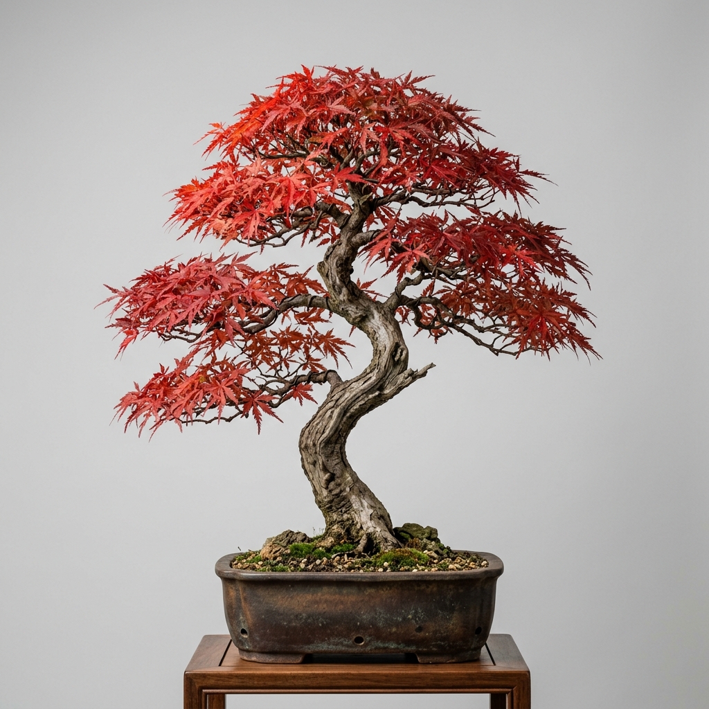 Tripo 3D Japanese red maple tree specimen